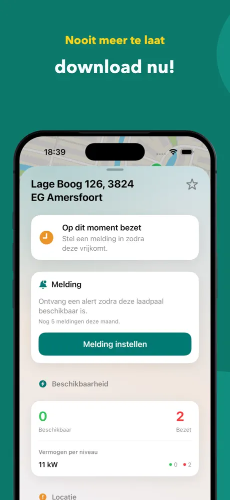 Laadpaal Notifications - Laadpaal details